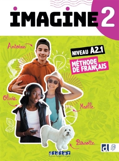 Front cover_Imagine 2, niveau A2.1 : méthode de français