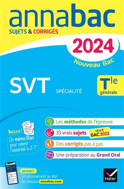 Front cover_SVT spécialité terminale générale