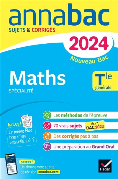 Front cover_Maths spécialité, terminale générale