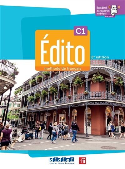 Front cover_Edito, méthode de français, niveau C1