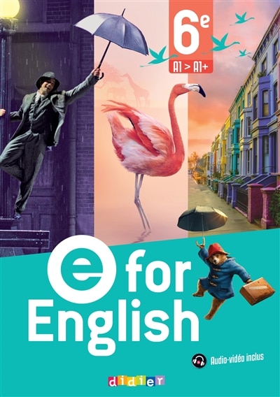 Front cover_E for English 6e, A1-A1+