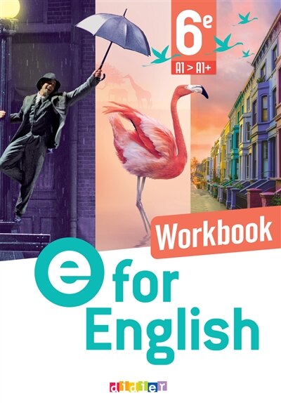 Couverture_E for English 6e, A1-A1+