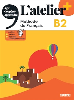 Couverture_L' atelier, méthode de français, B2