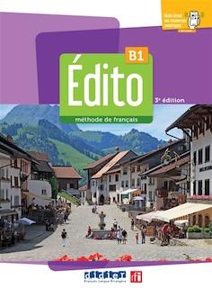 Front cover_Edito, méthode de français, B1