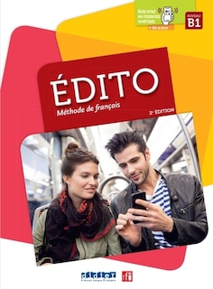 Front cover_Edito, méthode de français, B1