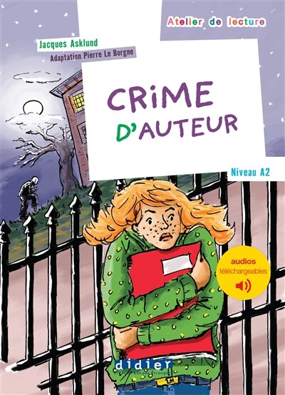 Couverture_Crime d'auteur : niveau A2