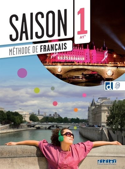 Front cover_Saison 1, A1+ : méthode de français