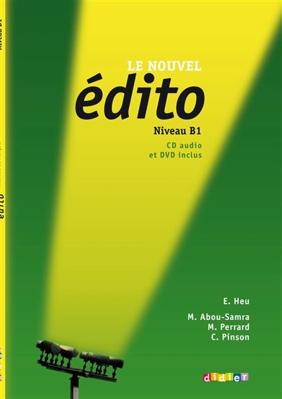 Front cover_Le nouvel édito, niveau B1 : méthode de français