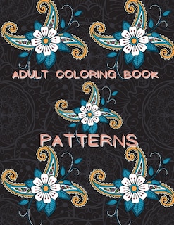 Couverture_Adult Coloring Book Patterns