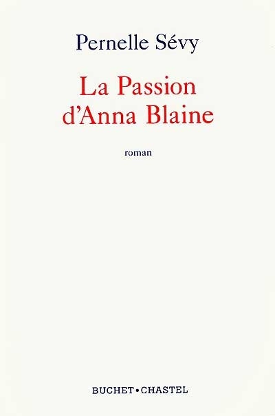 Couverture_La passion d'Anna Blaine