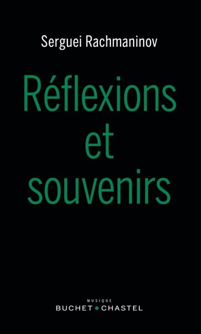 Front cover_Réflexions et souvenirs