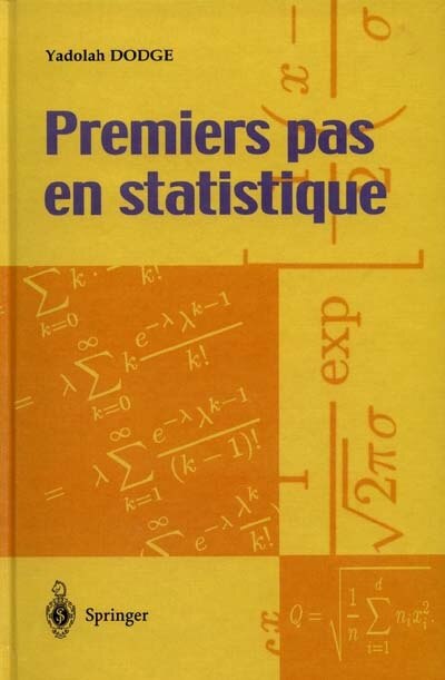 Couverture_Premiers Pas En Statistique