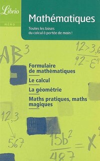 Front cover_Mathématiques : toutes les bases du calcul à portée de main !