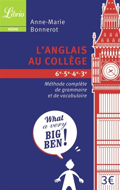 Couverture_L' anglais au collège, 6e-5e-4e-3e