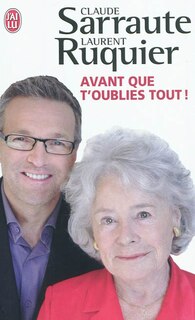 Front cover_Avant que t'oublies tout !