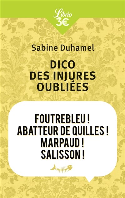 Front cover_Dico des injures oubliées