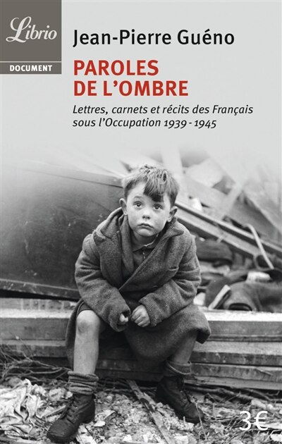 Front cover_Paroles de l'ombre