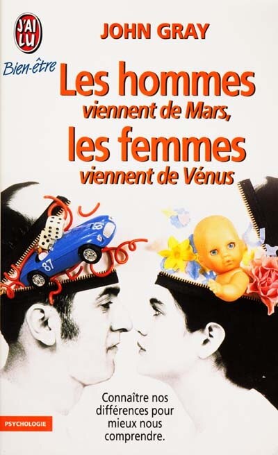 Front cover_Les hommes viennent de Mars, les femmes viennent de Vénus