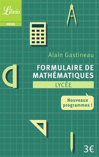 Front cover_Formulaire de mathématiques