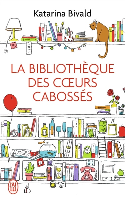 Front cover_La bibliothèque des coeurs cabossés