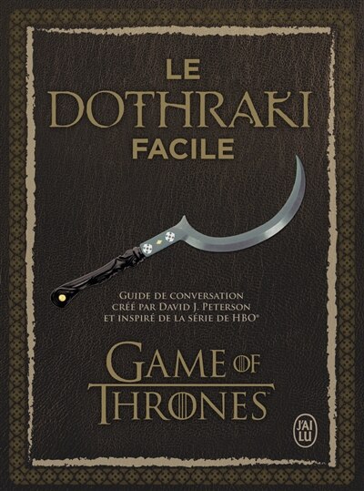 Front cover_Le Dothraki facile