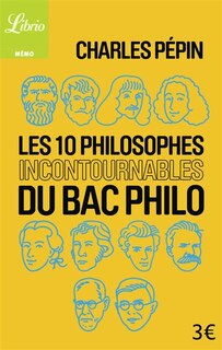 Front cover_Les 10 philosophes incontournables du bac philo