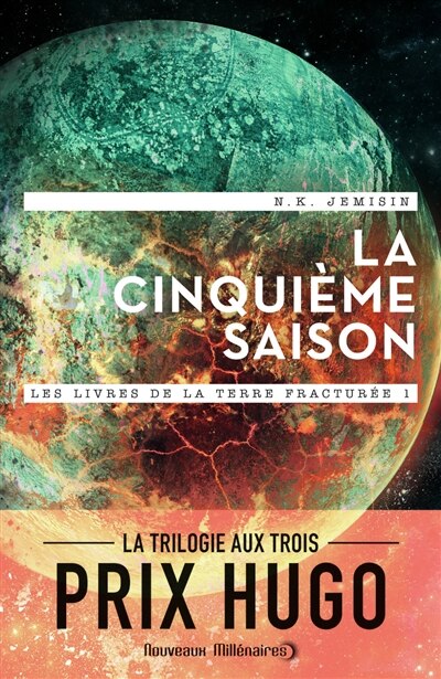 Les livres de la terre fracturée tome 1 la cinquième saison