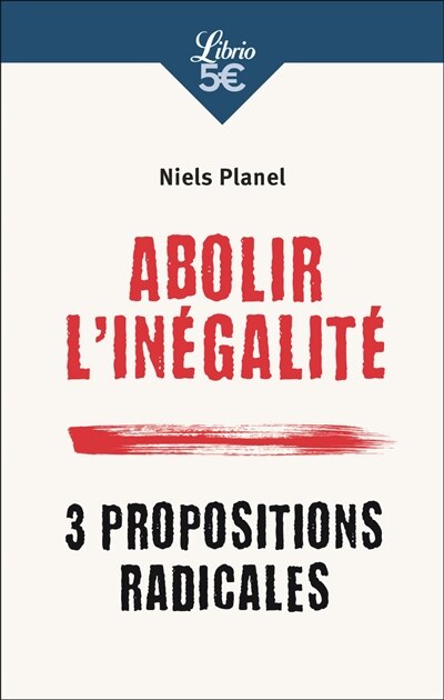 Front cover_Abolir l'inégalité