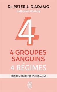 Couverture_4 groupes sanguins, 4 régimes