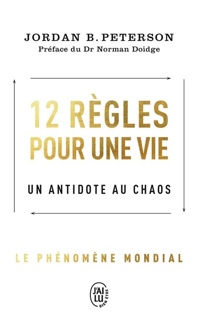 Front cover_12 règles pour une vie : un antidote au chaos