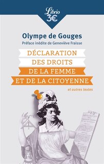 Front cover_Déclaration des droits de la femme et de la citoyenne