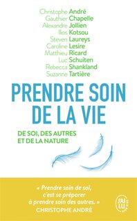 Front cover_Prendre soin de la vie