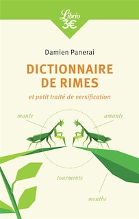 Front cover_Dictionnaire de rimes