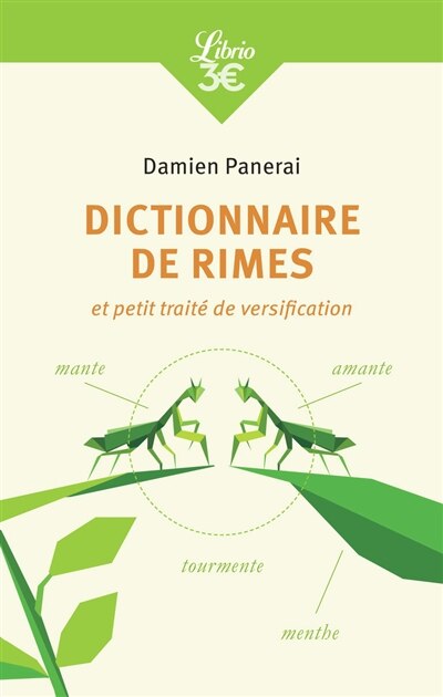 Front cover_Dictionnaire de rimes