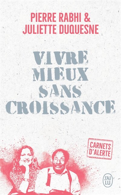 Front cover_Vivre mieux sans croissance