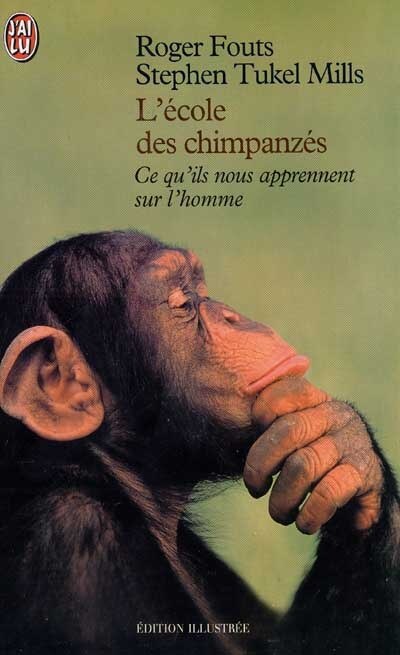 Front cover_L' école des chimpanzés