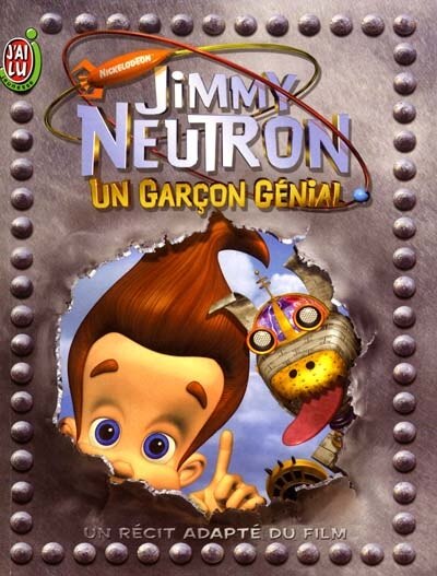 Front cover_Jimmy Neutron, un gar&ccedil;on g&eacute;nial