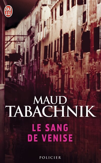 Front cover_Le sang de Venise