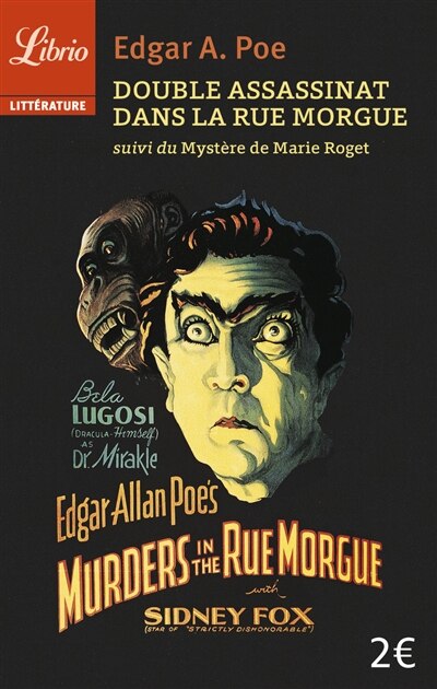 Couverture_Double assassinat dans la rue Morgue ; Le mystère de Marie Roget