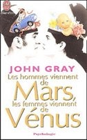 Couverture_Les hommes viennent de mars les femmes viennent de vénus