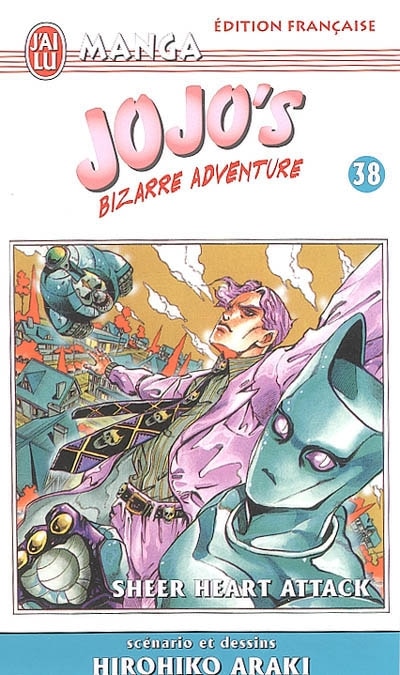 Front cover_Jojo's bizarre adventure, Vol. 38. Sheer heart attack