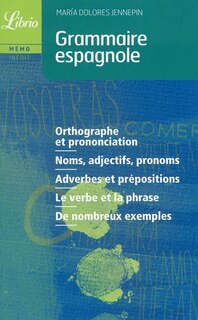 Front cover_Grammaire espagnole