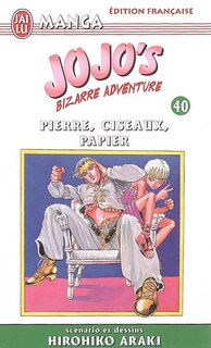 Front cover_Jojo's bizarre adventure, Vol. 40. Pierre, ciseaux, papier