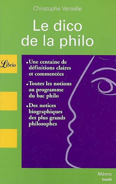 Front cover_Le dico de la philo