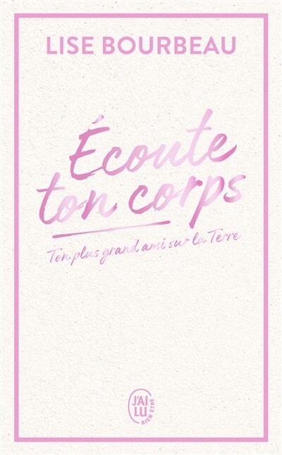 Front cover_Ecoute ton corps