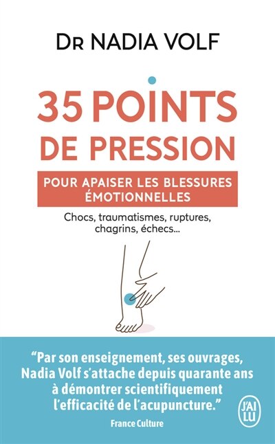Front cover_35 points de pression pour apaiser les blessures émotionnelles