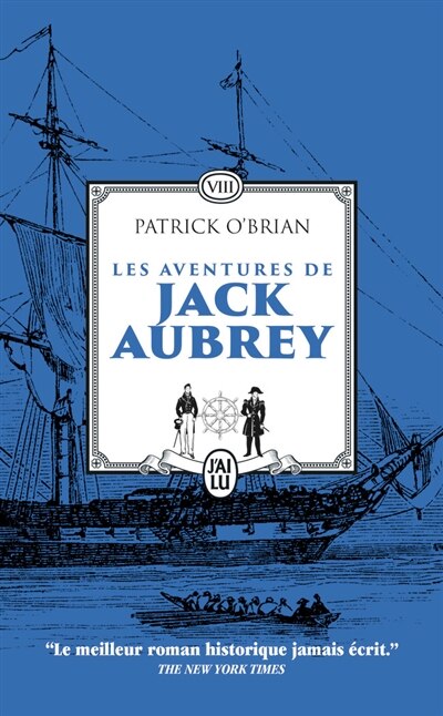 Front cover_LES AVENTURES DE JACK AUBREY - VOL08 - L'EXILEE - UNE MER COULEUR DE VIN