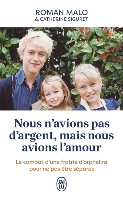 Front cover_Nous n'avions pas d'argent, mais nous avions l'amour