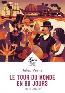 Front cover_Le tour du monde en 80 jours : texte intégral