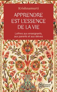 Couverture_Apprendre est l'essence de la vie